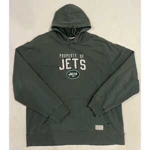 Vintage Reebok Gridiron Classic New York Jets Distressed Sweatshirt‎ Mens XL
